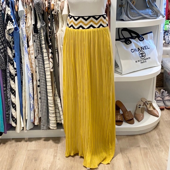 dear creatures Dresses & Skirts - Dear Creatures Chiffon Pleated Maxi Skirt
